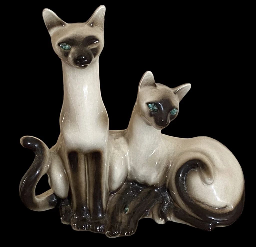 1950s Siamese Cat Lamp
