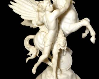 Pegasus and Perseus Sculpture