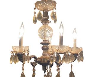 Vintage Crystal Chandelier