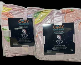 Unicorn Throw Blankets