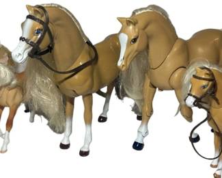Vintage Barbie Horses