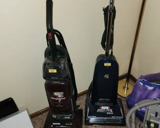 Hoover and Riccar vacuum cleaners
