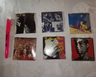 The Rolling Stones Chu Pop collection, only 6 of these