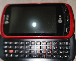 LG slide phone
