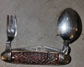 Fork and spoon knife