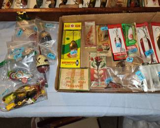 Vintage fishing lures