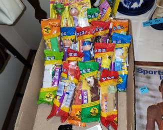 Pez dispensers including Star wars