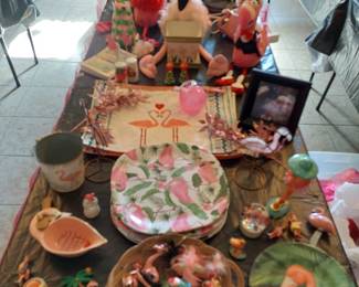 large flamingo collection