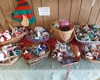 Christmas tree ornaments