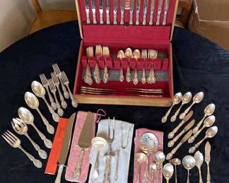 004 Sterling Silverware Set