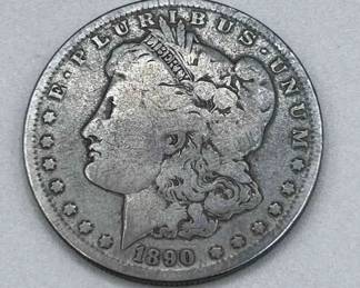 1890 Silver Dollar