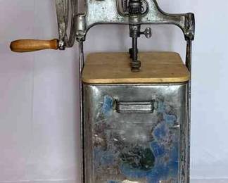 Antique Cast Iron Butter Churn