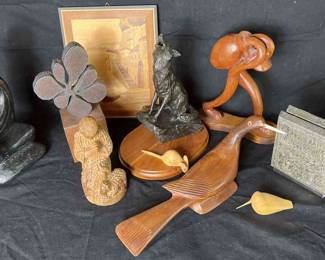 Collection Of Casts And Carvings