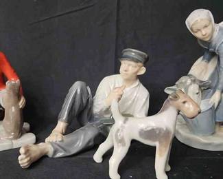 Collection Of Royal Copenhagen Figurines
