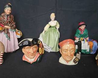Collection Of Royal Doulton Figurines