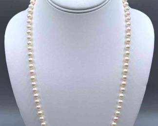 Cultured Pearl Necklace