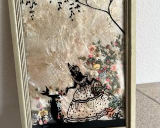 1930’s Flowercraft Milkweed Silhouette