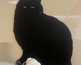 Black Cat Chalkboard