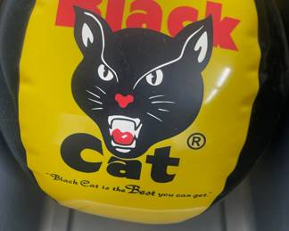Black Cat Blow Up Ball