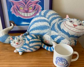 Cheshire Cat Framed and Matted Print