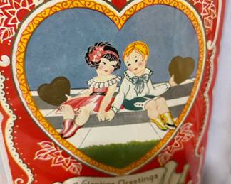 Assortment of Vintage Valentine Day Cards