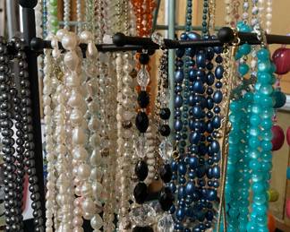 Assortment of Beaded/Costume Jewelry
