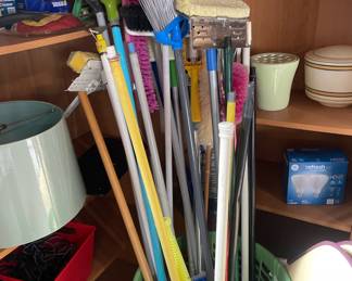 Assortment of Cleaning Supplies/Tools
