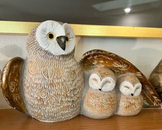 Assortment of Owl Figurines/Sculptures