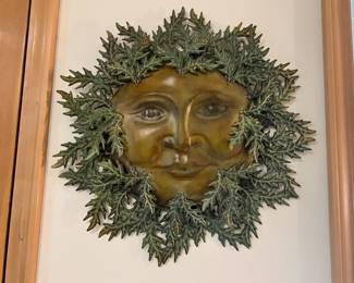 Green Man Wall Decor