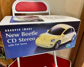 Sharper Image - New Beetle CD Stereo/Radio