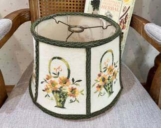 Floral Bouquet Embroidered Lamp Shade