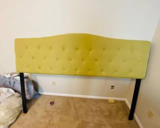 King size tufted headboard $50