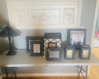 Decorative picture frames, not all are pictured most priced under $8