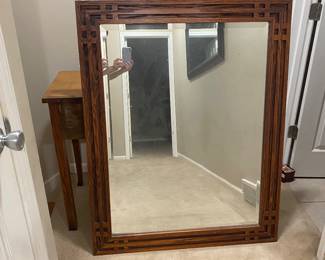 Mission wall mirror $50