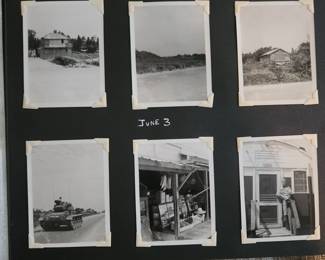Military photos from photo album 