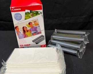 Cannon Postcard Paper And Color Ink Cassette.