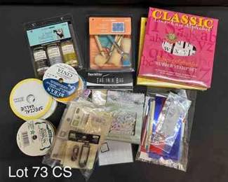 Crafting Bundle Liquid Embossing, Ribbon, Tags  More