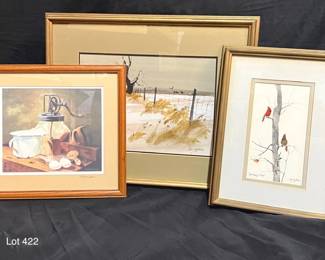 Ed Gifford WF Hardin Framed Art