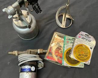 Paint Spray Gun With Accessories 