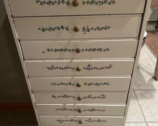 small wood jewelry chest