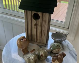 small marble top table