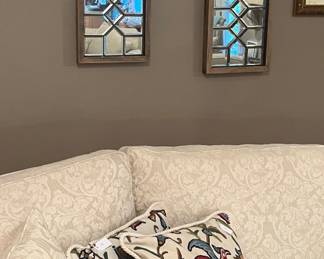 Beautiful framed mirror set