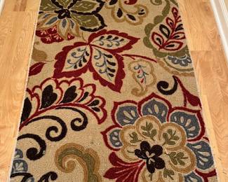 Entry rug.