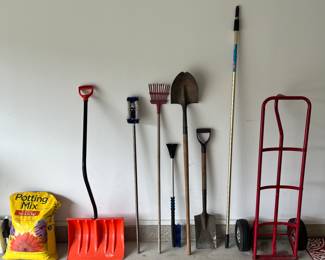 Yard and garden tools/supplies.