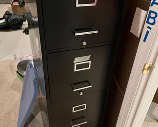 Filing cabinet.