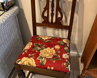 Antique chair.