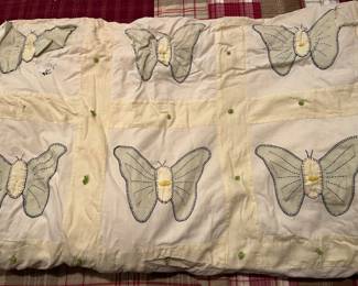 Butterfly quilt.