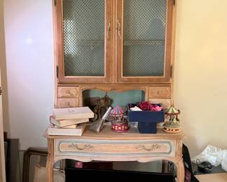 Nice Secretary desk with Queen Ann legs