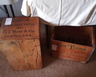 Vintage Wooden Crates