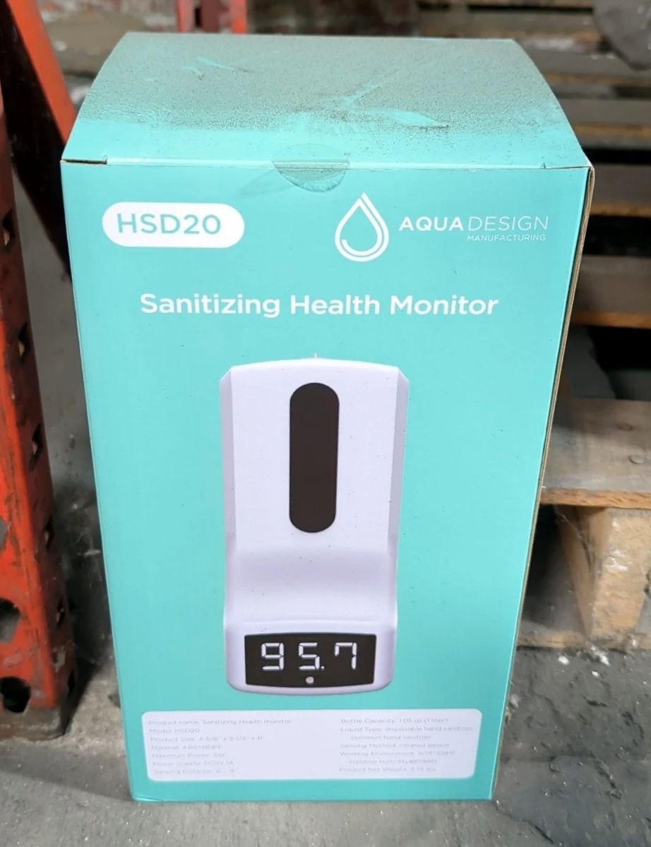 Aqua Design Sanitizing Health Monitor, Model HSD20
